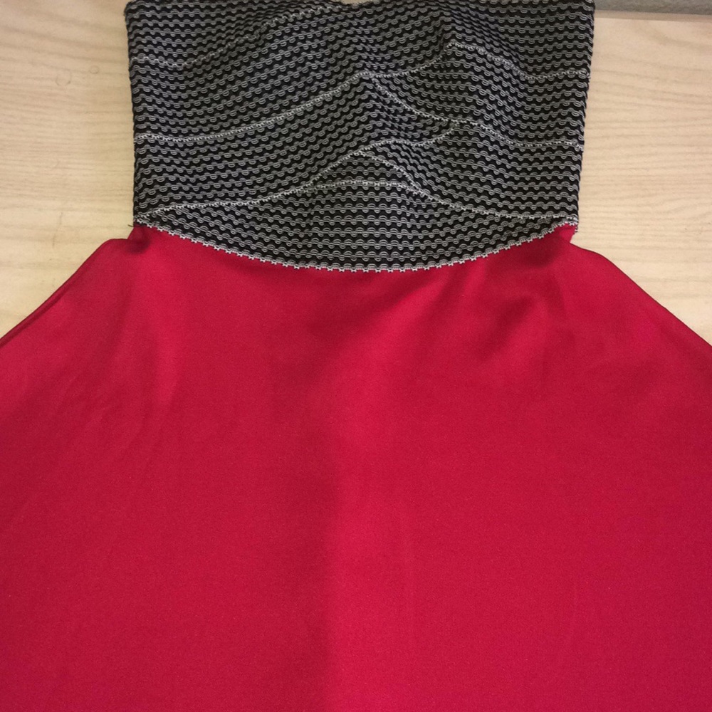 MACYS STRAPPLESS DRESS